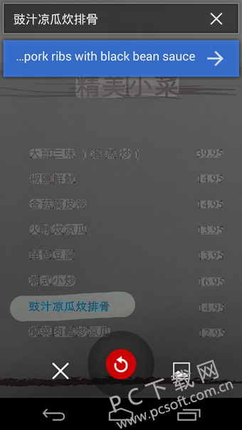 谷歌翻译截图