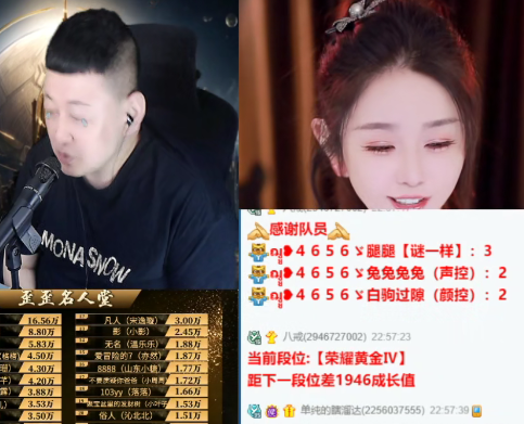 大森细数李玉兔频道神豪，实力都非常强