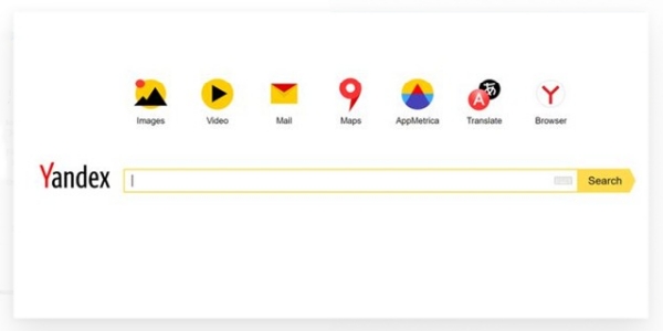 Yandex浏览器截图