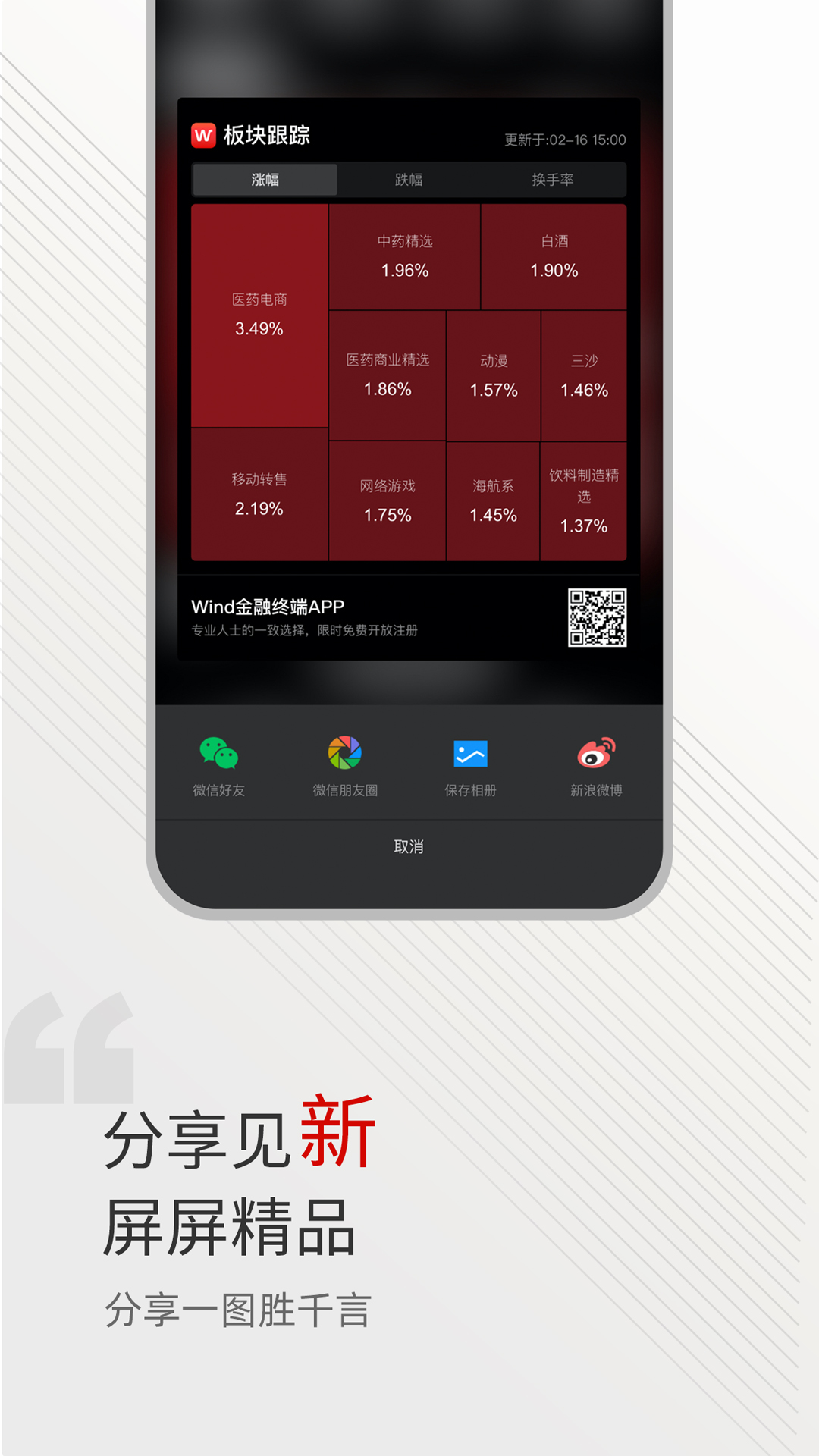 Wind金融终端截图