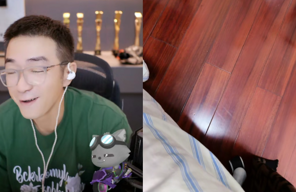 老毕旗下主播小祎祎,就算搬家也用手机开播