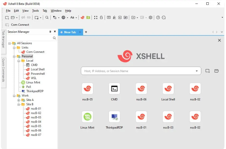 Xshell 8截图