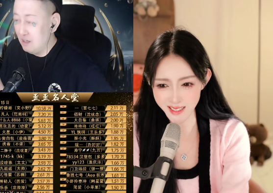大森盘点最近几天在YY豪刷的神豪