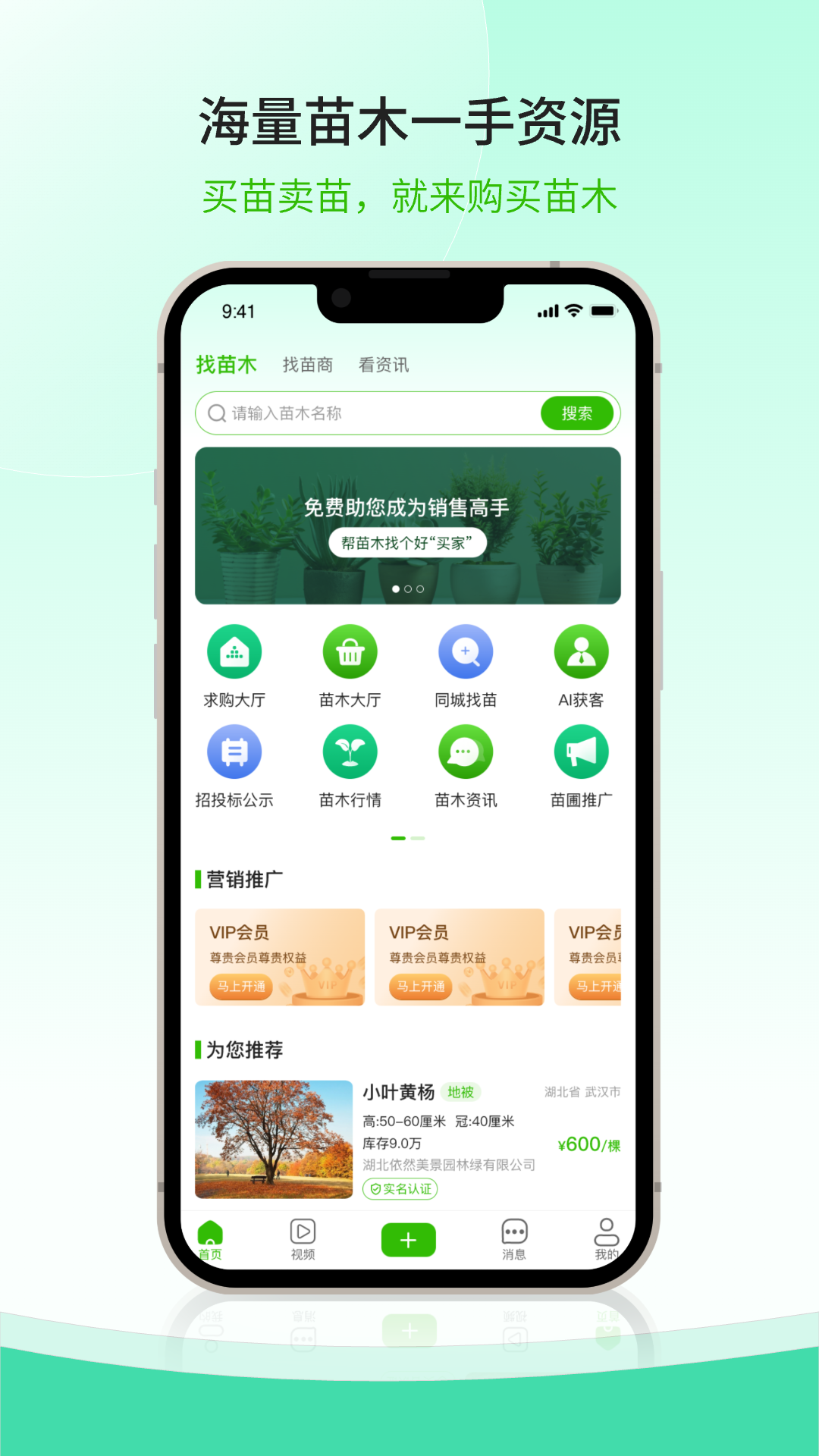 购苗木截图