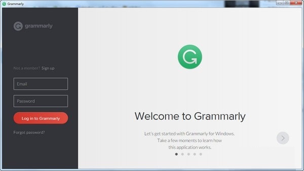 Grammarly截图