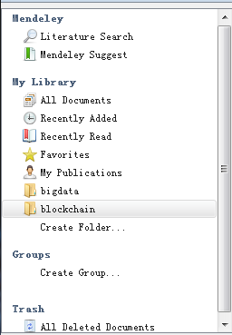 Mendeley Desktop截图