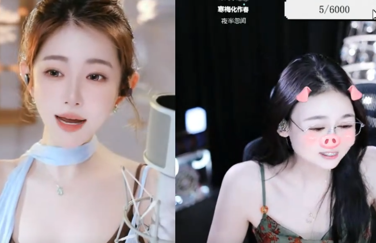 微凉曾经还卖过男装,用美貌引流!