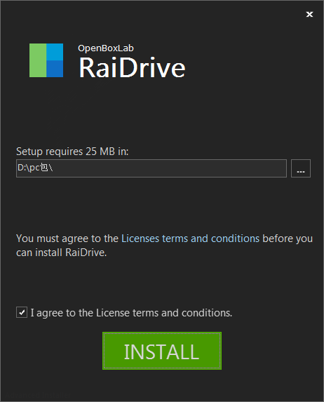 RaiDrive截图
