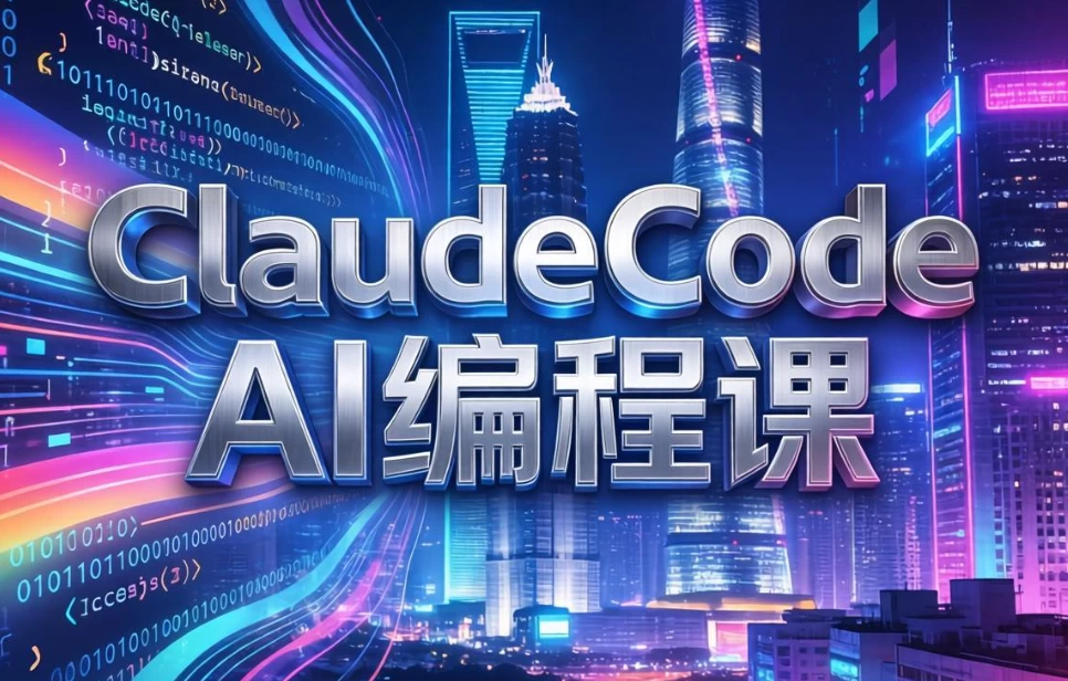ClaudeCode AI编程课,从零精通智能编程之旅 ClaudeCode AI编程课,从零精通智能编程之旅
