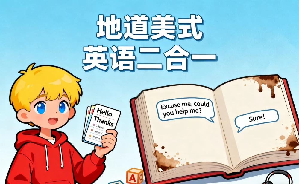 地道美式英语二合一