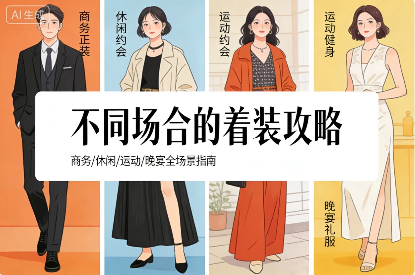 不同场合的着装攻略