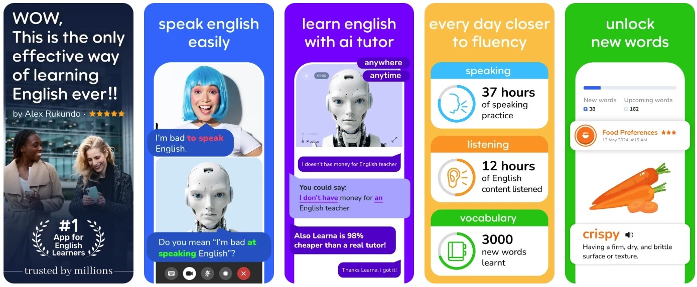 Speak & Learn English: Learna 开口学英语 v2.2.6 b568 解锁高级版_www.jishuyy.com