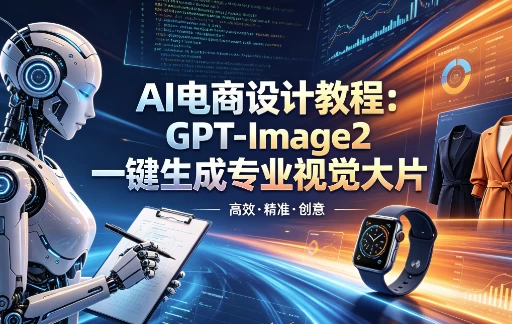 AI电商设计教程：GPT-Image2一键生成专业视觉大片