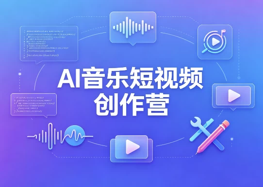 AI音乐短视频创作营