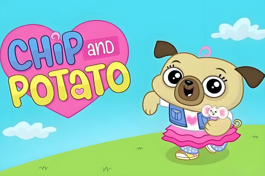 幼儿英语启蒙动画《萌宠幼儿园 Chip And Potato (1-3季) 》