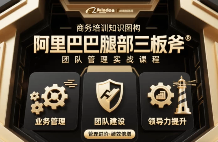 团队管理必学课程系列，阿里巴巴“腿部三板斧”