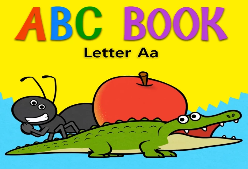 幼儿英语启蒙动画《字母书 ABC Book (音视频 电子书) 》